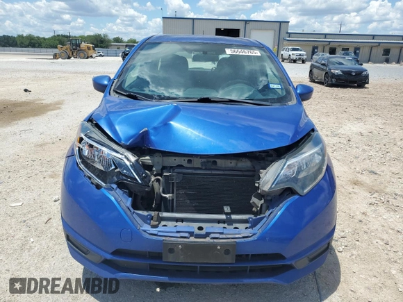 2017 Nissan Note SV with VIN 3N1CE2CP2HL365901, listed as a Copart auction lot 56646765 with 143,499 mi miles and Salvage title. Bid and sale history available at DreamBid. Image 5.