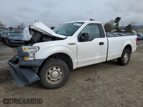 2017 Ford F-150 XL with VIN 1FTMF1C84HKC93294, listed as a Copart auction lot 44221775 with 183,672 mi miles and Salvage Title. Bid and sale history available at carsss.com. Image 1.