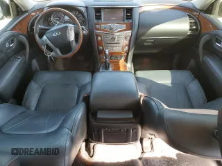 2016 Infiniti QX80 with VIN JN8AZ2NF7G9612712, listed as a Copart auction lot 68152744 with 126,202 mi miles and Clean Title. Bid and sale history available at carsss.com. Image 8.