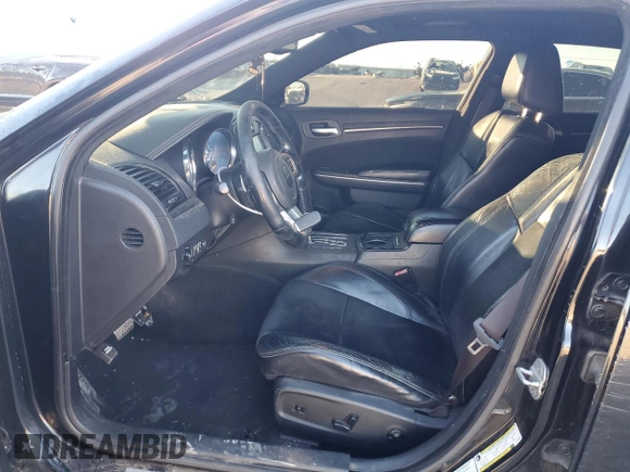 2012 Chrysler 300 SRT8 with VIN 2C3CCAFJ0CH800893, listed as a Copart auction lot 88352515 with 143,381 mi miles and Salvage Title. Bid and sale history available at carsss.com. Image 7.