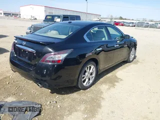 2012 Nissan Maxima SV with VIN 1N4AA5AP1CC860802, listed as a IAAI auction lot 41758190 with 188,587 mi miles and . Bid and sale history available at DreamBid. Image 4.