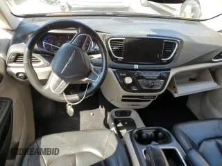 2021 Chrysler Pacifica Hybrid Touring L with VIN 2C4RC1L72MR599413, listed as a Copart auction lot 56419875 with 108,986 mi miles and Salvage title. Bid and sale history available at DreamBid. Image 8.