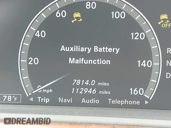 2010 Mercedes-Benz S 550 with VIN WDDNG7BB5AA326323, listed as a IAAI auction lot 42101314 with 112,946 mi miles and . Bid and sale history available at DreamBid. Image 15.
