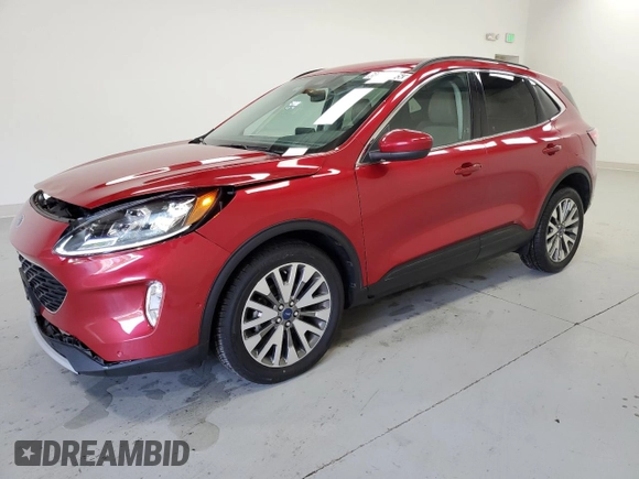 2021 Ford Escape Titanium с VIN 1FMCU9J92MUA58608, выставлен на аукционе Copart как лот 60689465 с пробегом 117 580 миль миль и Чистый • Clean title. История ставок и продаж доступна на DreamBid. Изображение 1.