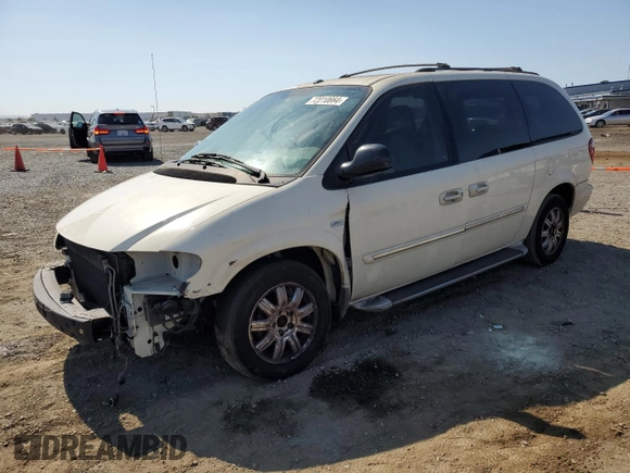2007 Chrysler Town & Country LWB Touring with VIN 2A4GP54L57R231966, listed as a Copart auction lot 72810664 with 97,267 mi miles and Salvage Title. Bid and sale history available at carsss.com. Image 1.