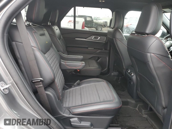 2025 Ford Explorer ST-Line with VIN 1FMUK8KH0SGA05900, listed as a Copart auction lot 86958044 with 1,802 mi miles and Non Repairable. Bid and sale history available at carsss.com. Image 12.