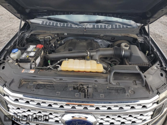 2018 Ford Expedition Platinum with VIN 1FMJU1LT6JEA19513, listed as a Copart auction lot 42180365 with 92,595 mi miles and Salvage Title. Bid and sale history available at carsss.com. Image 12.
