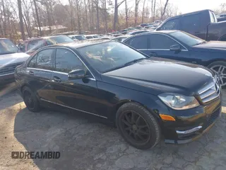 2013 Mercedes-Benz C-Class C 250 Sport with VIN WDDGF4HB7DR274958, listed as a IAAI auction lot 41743002 with 294,566 mi miles. Bid and sale history available at carsss.com. Image 1.