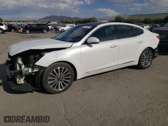 2018 Kia Cadenza Premium with VIN KNALC4J11J5105019, listed as a Copart auction lot 72257314 with 52,912 mi miles and Salvage Title. Bid and sale history available at DreamBid. Image 1.