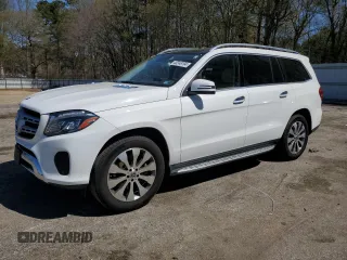 2017 Mercedes-Benz GLS 450 with VIN 4JGDF6EE7HA924654, listed as a Copart auction lot 48246194 with 102,972 mi miles and . Bid and sale history available at DreamBid. Image 1.