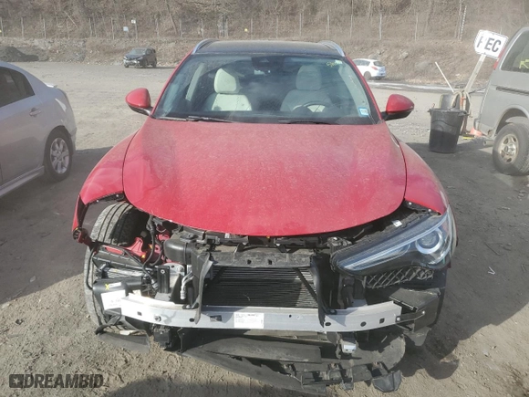 2021 Alfa Romeo Stelvio Ti with VIN ZASPAKBN5M7D00170, listed as a Copart auction lot 41510865 with 27,492 mi miles and Salvage Title. Bid and sale history available at carsss.com. Image 5.