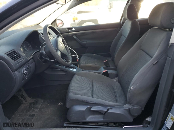 2007 Volkswagen Rabbit with VIN WVWBS71K77W022791, listed as a Copart auction lot 75421144 with 188,902 mi miles and Salvage Title. Bid and sale history available at carsss.com. Image 7.
