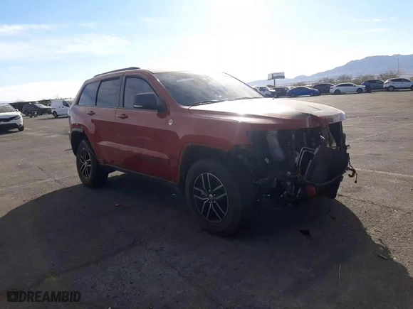 2018 Jeep Grand Cherokee Trailhawk with VIN 1C4RJFLT9JC328479, listed as a Copart auction lot 43471475 with 100,731 mi miles and Salvage Title. Bid and sale history available at carsss.com. Image 12.