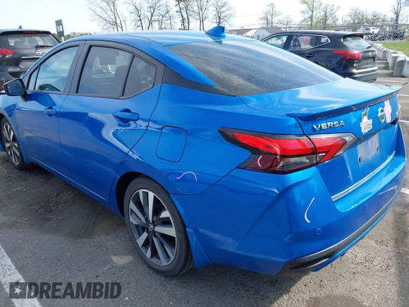 2020 Nissan Versa SR with VIN 3N1CN8FV5LL877058, listed as a IAAI auction lot 42093138 with 82,690 mi miles and . Bid and sale history available at DreamBid. Image 3.