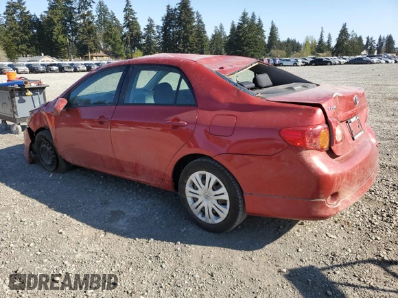 2009 Toyota Corolla with VIN 1NXBU40E49Z102824, listed as a Copart auction lot 53402685 with 118,268 mi miles and Salvage Title. Bid and sale history available at carsss.com. Image 2.