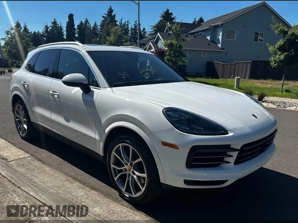 2021 Porsche Cayenne S with VIN WP1AB2AY5MDA27111, listed as a IAAI auction lot 42676924 with 52,329 mi miles and . Bid and sale history available at DreamBid. Image 1.