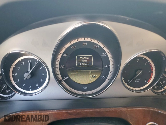 2011 Mercedes-Benz E 350 Luxury with VIN WDDHF2EB2BA492573, listed as a Copart auction lot 50381795 with 143,019 mi miles and Clean title. Bid and sale history available at DreamBid. Image 9.