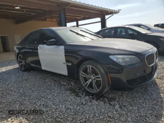2015 BMW 7 Series 740i with VIN WBAYA6C58FD826779, listed as a Copart auction lot 53780095 with 139,104 mi miles and Clean Title. Bid and sale history available at carsss.com. Image 4.