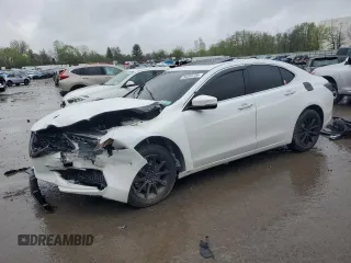 2019 Acura TLX with VIN 19UUB1F3XKA009337, listed as a Copart auction lot 56369785 with 123,364 mi miles and Salvage title. Bid and sale history available at DreamBid. Image 1.