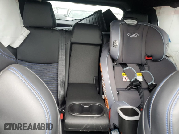 2024 Toyota Corolla Cross Hybrid S with VIN 7MUFBABG0RV053138, listed as a Copart auction lot 59515915 with 7,065 mi miles and Salvage title. Bid and sale history available at DreamBid. Image 10.