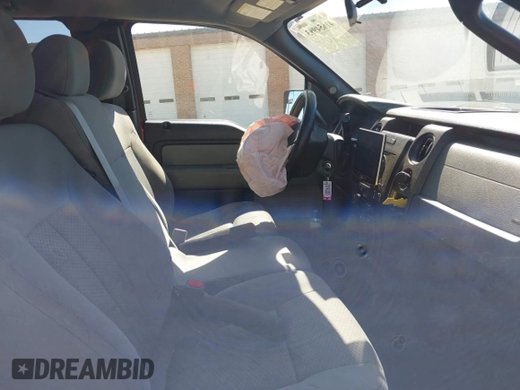 2012 Ford F-150 XL with VIN 1FTFX1CT7CKD64961, listed as a IAAI auction lot 41654993 with 309,686 mi miles. Bid and sale history available at carsss.com. Image 5.