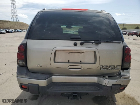 2002 Chevrolet TrailBlazer LTZ with VIN 1GNDT13S722477356, listed as a Copart auction lot 52518075 with 155,521 mi miles and Salvage Title. Bid and sale history available at carsss.com. Image 6.