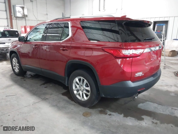 2018 Chevrolet Traverse LT Cloth with VIN 1GNERGKW6JJ266647, listed as a IAAI auction lot 41274408 with 93,530 mi miles. Bid and sale history available at carsss.com. Image 3.