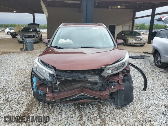 2015 Honda CR-V EX-L with VIN 2HKRM3H77FH510629, listed as a Copart auction lot 51995625 with 132,943 mi miles and Salvage Title. Bid and sale history available at carsss.com. Image 5.