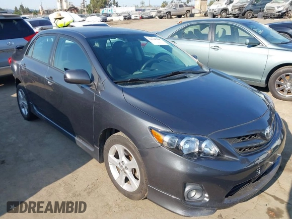 2011 Toyota Corolla L with VIN 2T1BU4EE4BC604412, listed as a IAAI auction lot 39928788 with 146,183 mi miles. Bid and sale history available at carsss.com. Image 1.