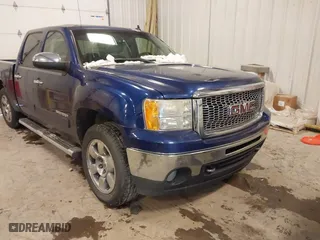 2010 GMC Sierra 1500 SLE with VIN 3GTRKVE3XAG222477, listed as a IAAI auction lot 41415803 with 1 mi miles. Bid and sale history available at carsss.com. Image 1.