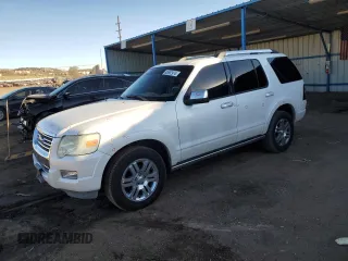 2010 Ford Explorer Limited z VIN 1FMEU7FE6AUA71599, wystawiony jako Copart lot #83662974 z przebiegiem 152 233 mil mil oraz Szkoda całkowita • Salvage title. Historia ofert i sprzedaży dostępna na DreamBid. Obrazek 1.