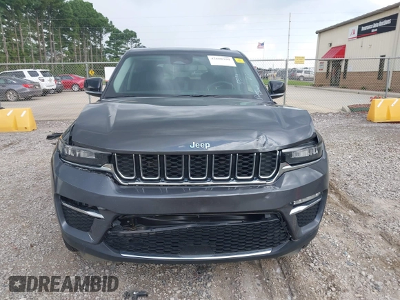 2024 Jeep Grand Cherokee with VIN 1C4RJYB60RC720835, listed as a IAAI auction lot 42608981 with 46,122 mi miles and . Bid and sale history available at DreamBid. Image 12.