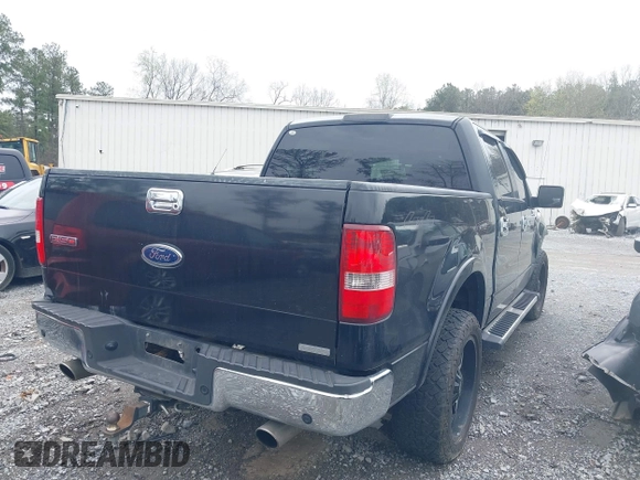 2005 Ford F-150 XLT with VIN 1FTPW14505FA88819, listed as a IAAI auction lot 41853524 with 227,414 mi miles. Bid and sale history available at carsss.com. Image 4.