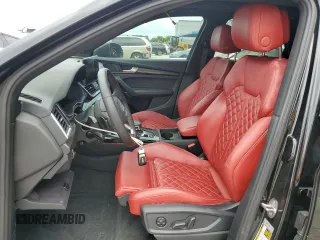 2023 Audi SQ5 Premium Plus with VIN WA1B4AFY8P2074176, listed as a Copart auction lot 67259774 with 20,385 mi miles and Salvage Title. Bid and sale history available at carsss.com. Image 7.