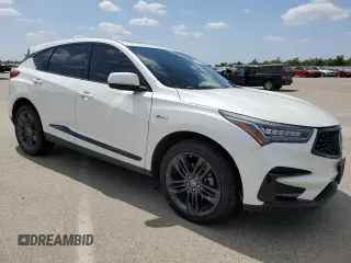 2019 Acura RDX w/A-Spec Pkg with VIN 5J8TC2H64KL014320, listed as a Copart auction lot 53354005 with 71,652 mi miles and Salvage Title. Bid and sale history available at DreamBid. Image 4.