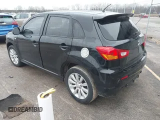 2011 Mitsubishi Outlander Sport SE with VIN JA4AP4AU6BZ012199, listed as a IAAI auction lot 40861700 with 125,016 mi miles. Bid and sale history available at carsss.com. Image 3.