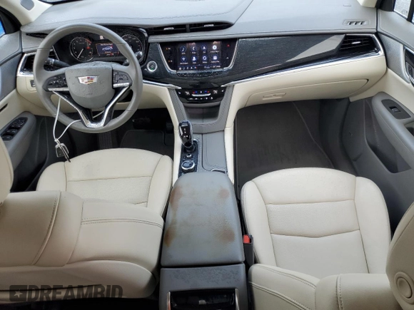 2022 Cadillac XT6 Premium Luxury with VIN 1GYKPDRS1NZ118166, listed as a Copart auction lot 67482984 with 24,980 mi miles and Salvage Title. Bid and sale history available at carsss.com. Image 8.