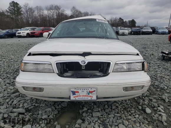 1997 Mercury Grand Marquis LS with VIN 2MELM75W7VX651074, listed as a Copart auction lot 44707425 with Not Provided miles and Salvage Title. Bid and sale history available at DreamBid. Image 5.