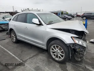 2011 Audi Q5 Premium with VIN WA1CFAFPXBA047825, listed as a Copart auction lot 59582395 with 91,581 mi miles and Salvage title. Bid and sale history available at DreamBid. Image 4.