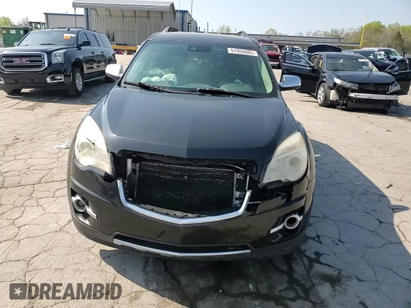2015 Chevrolet Equinox LTZ with VIN 2GNALDEK1F6252344, listed as a Copart auction lot 51956605 with 240,803 mi miles and Salvage Title. Bid and sale history available at carsss.com. Image 14.