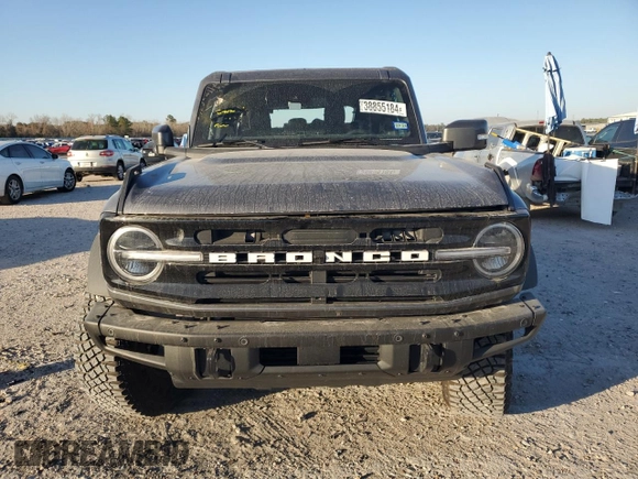 2021 Ford Bronco с VIN 1FMEE5DP7MLB03461, выставлен на аукционе Copart как лот 38855184 с пробегом 6 684 миль миль и Списание • Salvage title. История ставок и продаж доступна на DreamBid. Изображение 5.