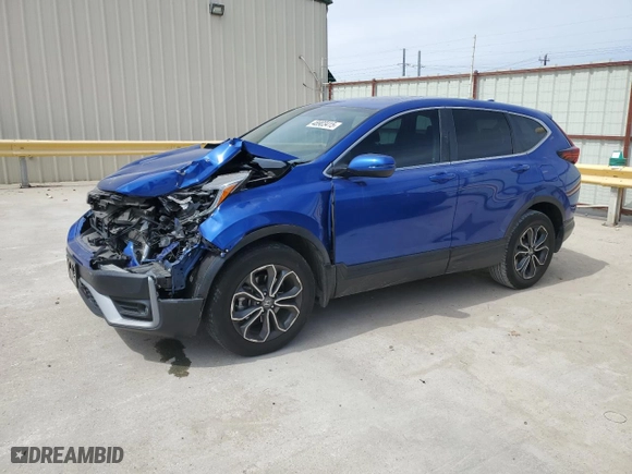 2022 Honda CR-V EX-L with VIN 7FARW2H85NE024349, listed as a Copart auction lot 48903415 with 23,583 mi miles and Salvage Title. Bid and sale history available at carsss.com. Image 1.