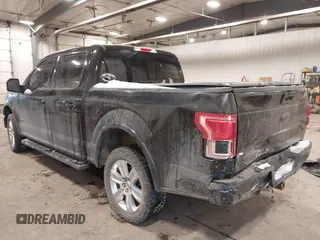 2015 Ford F-150 XLT with VIN 1FTEW1EG5FKE75348, listed as a IAAI auction lot 41599920 with 123,503 mi miles. Bid and sale history available at carsss.com. Image 3.