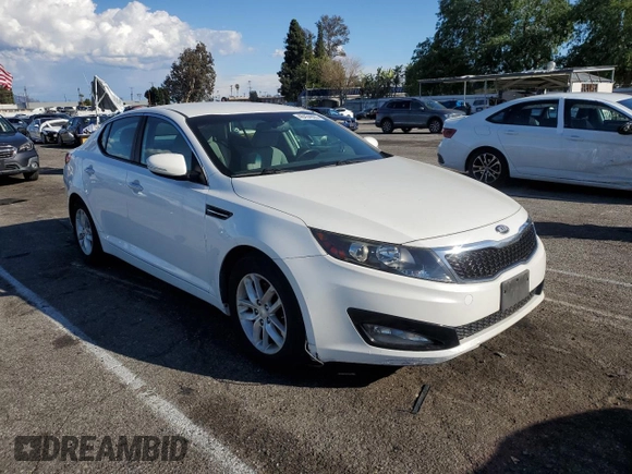 2013 Kia Optima LX with VIN KNAGM4A73D5351416, listed as a Copart auction lot 48434925 with 120,470 mi miles and Clean Title. Bid and sale history available at carsss.com. Image 4.