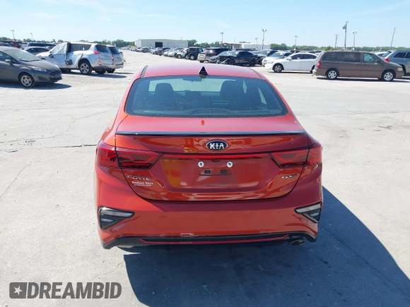 2021 Kia Forte GT-Line with VIN 3KPF34ADXME409193, listed as a IAAI auction lot 41846359 with 52,321 mi miles. Bid and sale history available at carsss.com. Image 17.