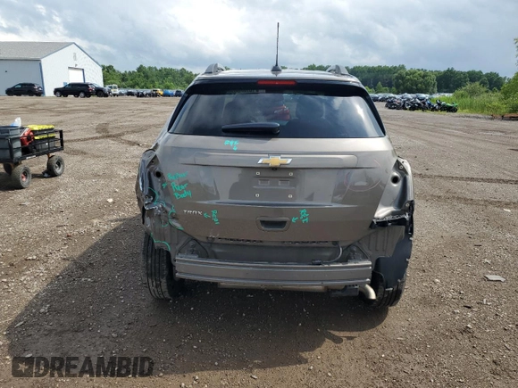 2021 Chevrolet Trax LT with VIN KL7CJLSB4MB357568, listed as a Copart auction lot 61654405 with 51,809 mi miles and Salvage title. Bid and sale history available at DreamBid. Image 6.