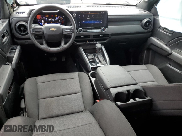 2024 Chevrolet Colorado 2WD Work Truck with VIN 1GCGSBEC7R1190541, listed as a Copart auction lot 47642775 with 14,515 mi miles and Clean title. Bid and sale history available at DreamBid. Image 8.
