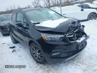 2019 Buick Encore Sport Touring with VIN KL4CJ1SB7KB789120, listed as a IAAI auction lot 41609206 with 59,344 mi miles. Bid and sale history available at carsss.com. Image 1.