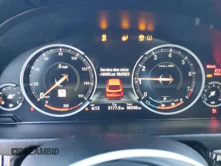 2019 BMW X6 xDrive35i with VIN 5UXKU2C57K0Z65374, listed as a Copart auction lot 47344585 with 90,546 mi miles and Salvage Title. Bid and sale history available at carsss.com. Image 9.