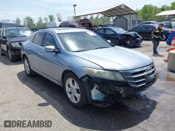 2010 Honda Accord Crosstour EX-L with VIN 5J6TF2H53AL002150, listed as a IAAI auction lot 42081371 with 217,457 mi miles. Bid and sale history available at carsss.com. Image 1.